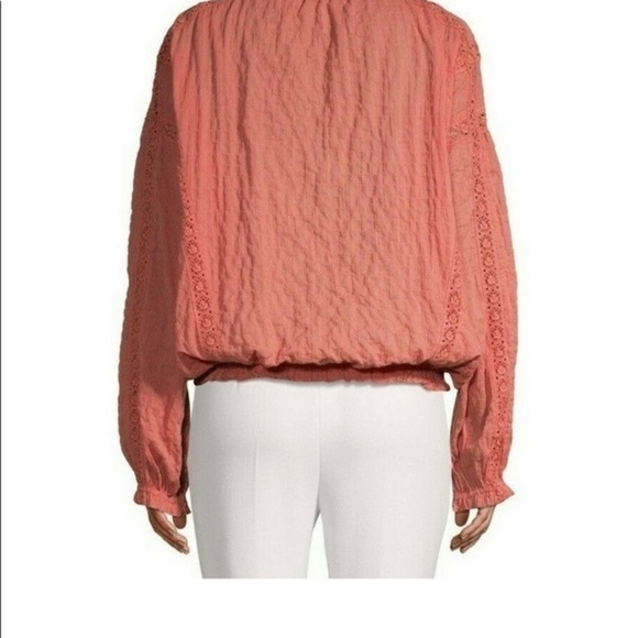 Free People boho Maria Maria Puff sleeve boho top - Picture 4 of 9